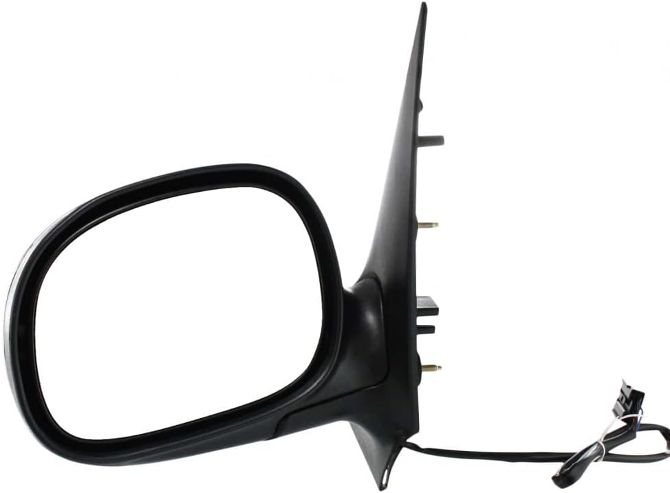 For Ford Expedition 1997 1998 1999 2000 2001 2002 Door Mirror Driver Side | Power | Heated | Chrome | Replacement For F85Z17683HAB | F7TZ17D743AB | FO1320159