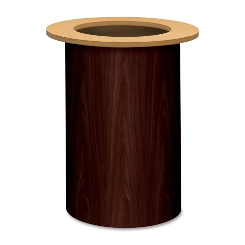 HON Preside Cafeteria Table Base - 28.4" Height - Mahogany