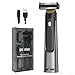 Produktbild Body Trimmer for Men,Rechargeable Solo Titanium Razor that Trims, Edges,Shaves, and Grooms, Electric Groin Hair Trimmer as Seen on TV,with storage bag by gurelax