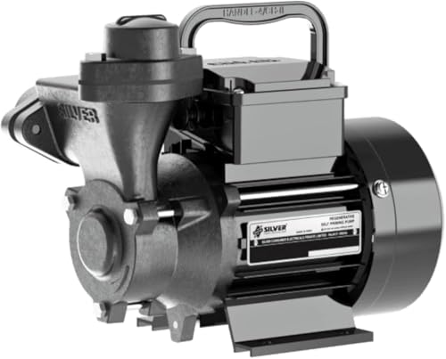 Image of Silver Pumps Yuva Plus 50|0.5hp Water Pump|Anti jam Winding|2 Years Warranty