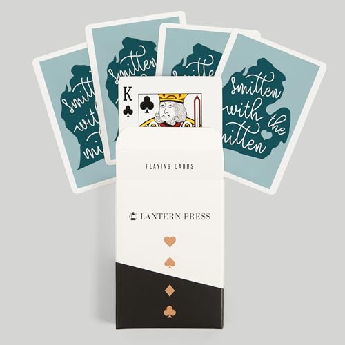 Lantern Press Set de 52 Cartas Poker para Adultos miniatura 6