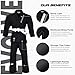 Starpro Kids BJJ Gi - Lightweight Brazilian Jiu Jitsu Uniform for Boys & Girls - Preshrunk Durable Training Gi with Free Belt