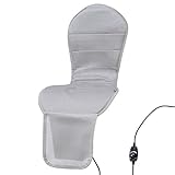 BreezyPad Baby Car Seat Cooling Pad Liner with Fan (Gray) by Breezy Kids (Front Facing Car Seat Only)