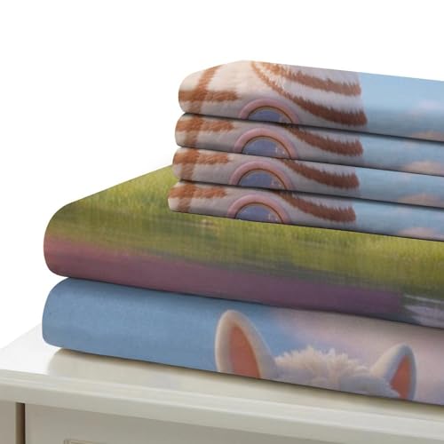 Housse de couette 3D féérique pour une chambre double cocooning