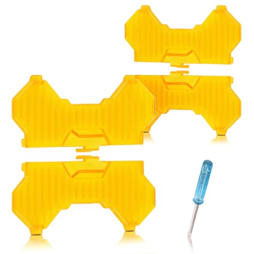 maXpeedingrods 3.5" Square Amber Offroad Light Covers, Flood Beam Swappable