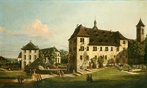 Tableaux Graffiti Art Mural Bernardo Bellotto 60x90cm pour habiller un grand mur vide et triste