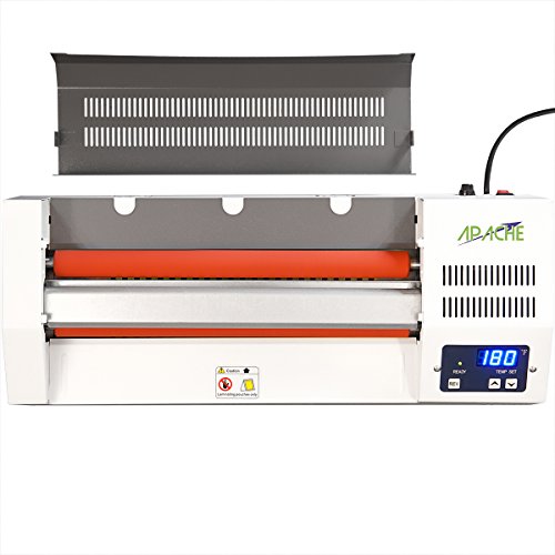 Apache AL18P Professional Hot/Cold 18" (Actually 17.5" max Laminating Width) Thermal Laminator and 20 Laminator Pouches