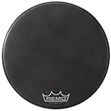 Remo Drum Set, Matte Black, 24-inch (PM1824MP)
