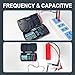 ALLOSUN Digital Multimeter Pocket Size DC AC Voltage Current Tester NCV Ohm Capacitance Frequency Diode and Continuity Test Auto Range (EM3085A (Upgraded))