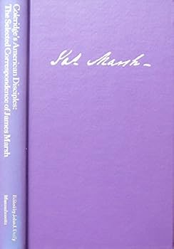 Hardcover Coleridge's American disciples: The selected correspondence of James Marsh Book