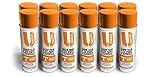 U-Stencil Aerosol Marking Paint - Use for Marking Surfaces Including Grass, Soil, Gravel, Concrete a