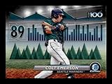 2024 Bowman Top 100#BTP-89 Colt Emerson Seattle Mariners RC Rookie Official MLB Baseball Trading Card