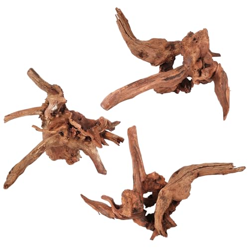 Hygger CO2 Treibholz Aquarium Dekoration 3er-Set