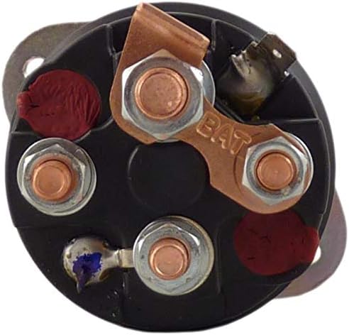 New 12 Volt Solenoid Compatible with Case Ag Tractor 3220 3230 385 395 585 885 995 International Ag Tractors 125 2400 2500 3500 553 633 474 Replaces 263005 76926 77040 77088 60933083 TOB183 6665-5014