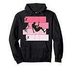 Escalada Escalador Mujer Sudadera con Capucha: 241 gr, Encaje clasico, Cinta de sarga en el cuello