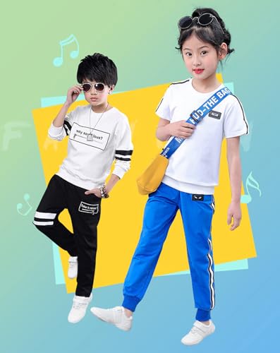 Boys Girls White Cheer Shoes Cheerleading Competition Athletic Walking Tennis Sport Hook&Loop Dance Sneakers Shoe4