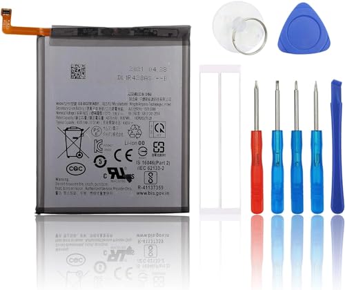 SwarKing Rechargeable 0-Cycle Replacement Battery Compatible with Samsung Galaxy A52 SM-A525 & A52 5G SM-A526 & S20 FE SM-G780 & S20 FE 5G SM-G781 EB-BG781ABY with Toolkit