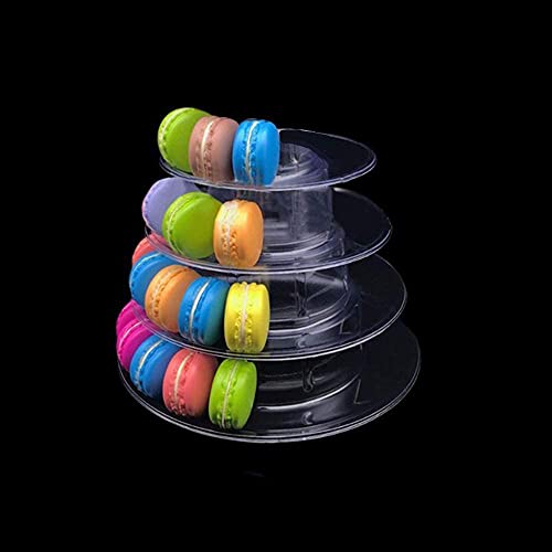 Candora 4-Storey Macaron Display Stand Cake Stand Macaron Tower #TOP2