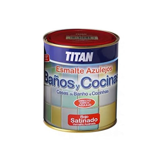 Titan. - Esmalte Azulejos Baño Y Cocina 750 Ml