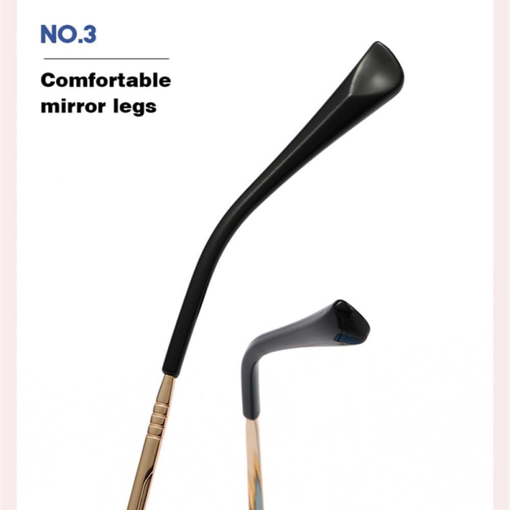 Retro Oversized Metal Double Bridges Pilot Sunglasses Women Fashion Clear Gradient Mirror Shades UV400 Men Sun Glasses