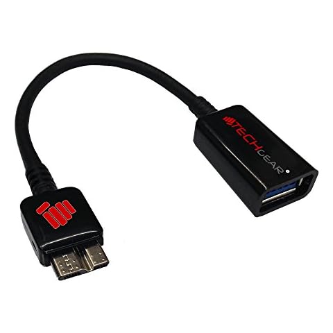 TECHGEAR USB 3.0 OTG Adapter for Galaxy Note 3 & S5 Cover