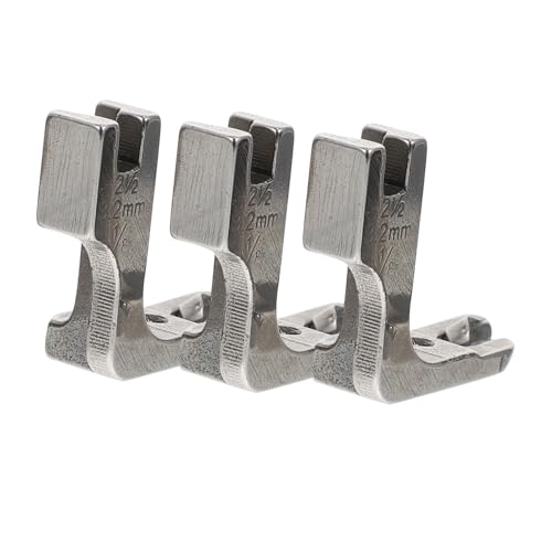 Set de 3 pies prensatelas multifunción para máquina de coser
