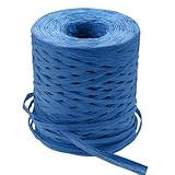 Creatrill 218 Yards Raffia Paper Craft Ribbon Packing Paper Twine, 1/4 Inch by 218 Yards