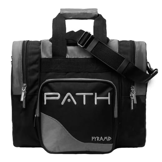 Pyramid Path Pro Deluxe Single Tote - Black/Silver