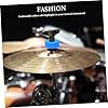 BESPORTBLE 12Pcs Lake Blue Cymbal Felt Washers Double Layer Drum Felt Pads for Snare Tom Cymbals Sturdy Accessories for Enhanced Protection and Maintenance #5