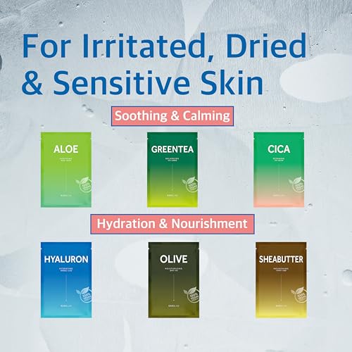 Barulab Premium The Clean Vegan Mask 10 Pack Hydrating Moisturizing Soothing Exfoliating Anti-Aging Illuminating Anti-Blemish Nourishing Facial Beauty Sheet Mask For All Skin Types Korean Skincare thumb #2