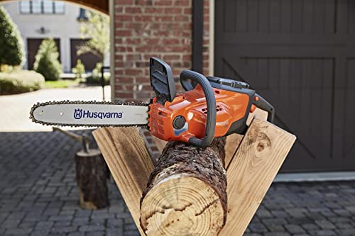 Husqvarna 120I Cordless Chainsaw, 14-Inch Electric Chainsaw With Brushless Motor And Automatic Oiler, Quiet And Low Kickback With 40V Lithium-Ion Battery And Charger Included #TOP4