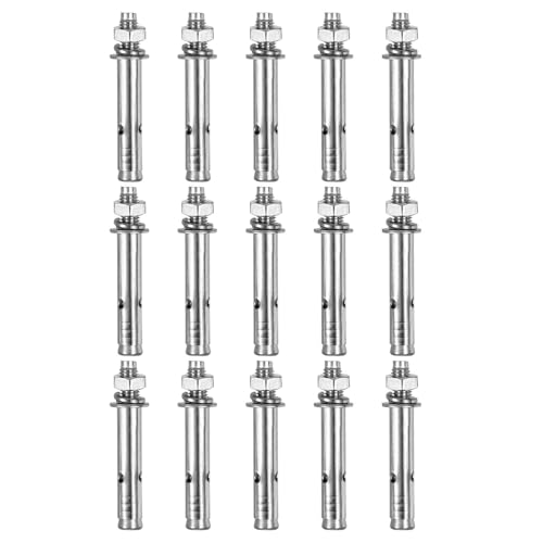 DTGN M8x70 Hex Expansion Bolts 304 Stainless Steel for Concrete 30Pcs
