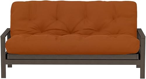 Miniatura 22 de Nuevo reemplazo del colchón del futón con cubierta lisa, bobina con bolsillos, espuma viscoelástica/resortes internos, Algodón, Marino Azul