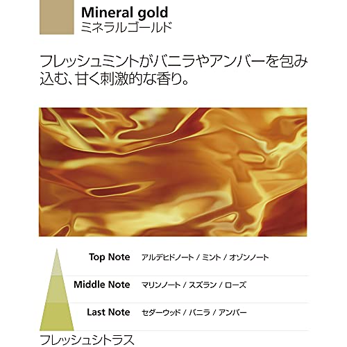 Parfum hydrosoluble Millefiori Or minéral anti odeur pour diffuseur d'eau