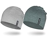 ★ LICHT DÜNN ★: Diese vielseitige Mütze ist aus 9 Zoll tiefem, nicht zu lockerem Stoff wie eine lässige Mütze aus leichtem Strick gefertigt, sieht sonnig, gesund und sportlich aus. Und passt gut unter den Helm oder Schutzhelm.