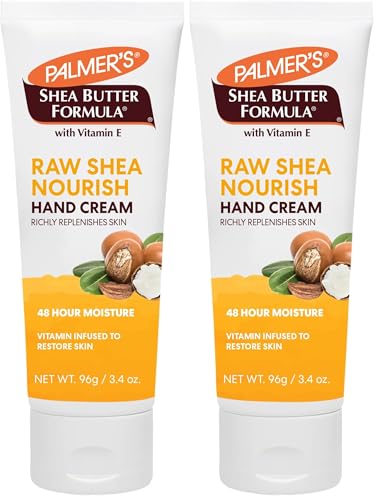 Palmer's Shea Butter Formula Hand Cream for Dry, Cracked Skin. Travel Size Hand Lotion, 3.4 Ounce (Pack of 2) - image 1