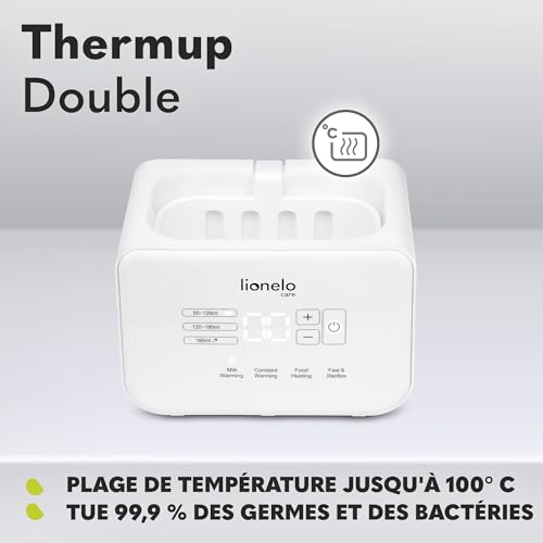 Chauffe-biberon double THERMUP pour deux bouteilles simultanément