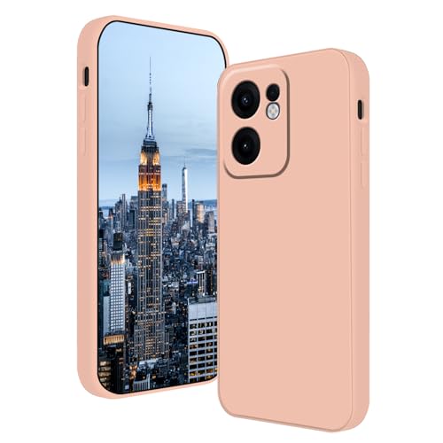 Wousunly �P�[�X�ƌ݊���������܂�Oppo Reno 15A �P�[�X�t�̃V���R�� �ϏՌ� For Oppo Reno 15A�J�o�[���^ �y�� �w��h�~�_�� �l�C �����Y�ی� (�s���N)