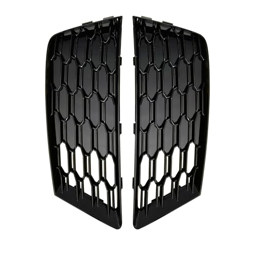 Grille antibrouillard A4 B9 nid d'abeille double lamelles 8WD807681B