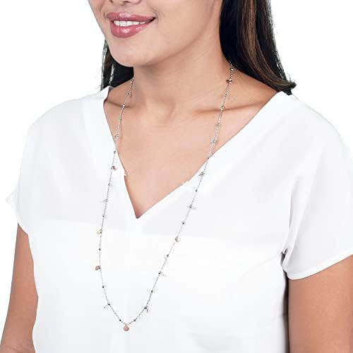 Engelsrufer Little Joy Collana Donna Tricolore In Argento 925 – Elementi Charm In Argento, Oro E Oro Rosa, Lunga 80 Cm, Senza Nichel - 5