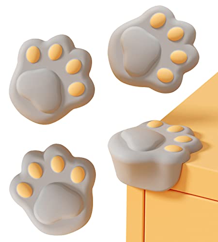 Image of Table Corner Protector for Baby Protectors Guards Furniture Corner Guard Edge Safety Bumpers Baby Proof Bumper Cute Silicone Cartoon Shape 4-Pack