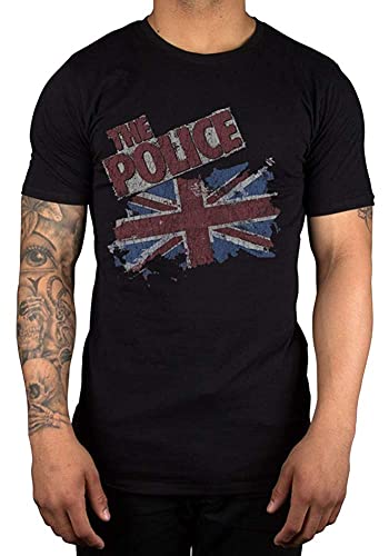 The Police Vintage T-Shirt Regatta Live Band Merch Outlandos tee Black XXL
