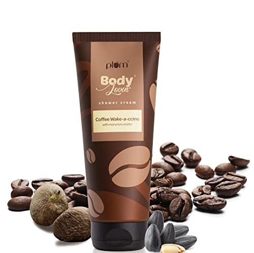 Plum Coffee Exfoliating Body Wash, With Arabica Cofee Seed Oil & Kokum Butter, Sulfate, Paraben & Soap Free, Coffee Oil Polishes The Skin, Cleansing And Nourishing Dry Skin For Women & Men, 7.05 Fl Oz #TOP18