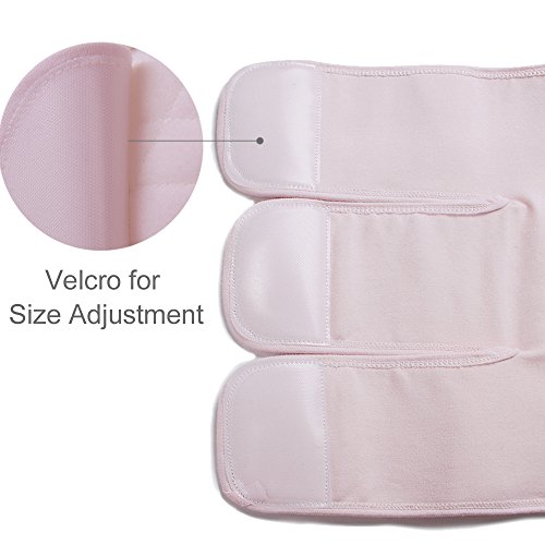 PAZ WEAN Postpartum Belly Wrap Plus Size C Section Recovery Belt Post Cesarean Belly Band Binder Post Partum Belt for Women Girdles Pink