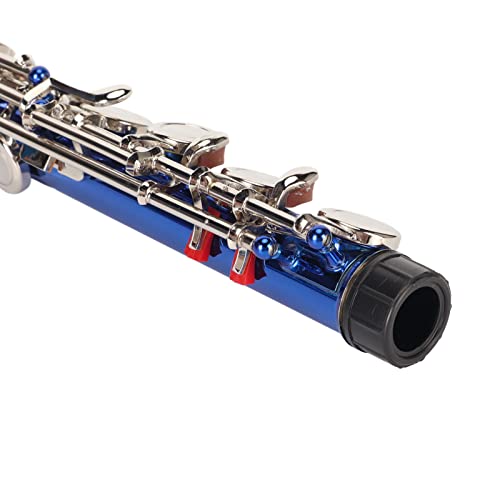 16 Key Flute, Treasure Blue Closed Hole Flutes Flexible Hand Polished Wide Vocal Range For Home For Beginner #TOP7