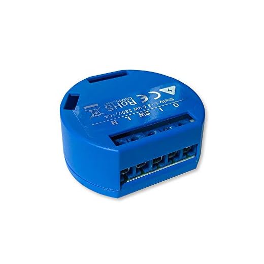 Shelly 1 One UL Schalter Relais Wireless WiFi Hausautomation IOS Android Anwendung