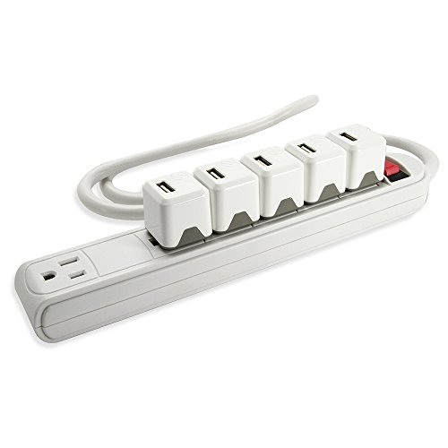 Scosche Usbh121Mwt Supercube 12W Single Usb Port Wall Socket Charger For Usb Devices, Fast Phone Charger, Wall Prongs, White #TOP3