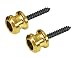 Schaller Replacement Guitar Strap Lock Buttons (2) Gold
