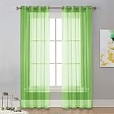 ★ FACILE À INSTALLER : Les rideaux à œillets comprennent 2 panneaux, avec 4/6/8/10 œillets sur chaque rideau (selon la taille), et le diamètre intérieur de chaque œillet métallique est de 4 cm. S'adapte à la plupart des tringles à rideaux du marché. Le rideau peut être facilement déplacé le long de la tringle.