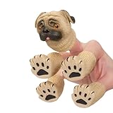 Accoutrements Novelty Handipug Finger Puppet